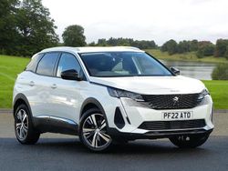 White Used 2022 Peugeot 3008 Allure Premium Hatchback | £18,499 (Fair price)