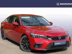 Red Used 2023 Honda Civic Advance Hatchback | £25,495 (Fair price)