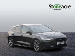 Black Used 2022 Ford Focus ST-Line Hatchback | £13,999 (Fair price)