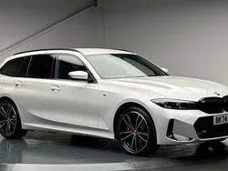 White Used 2024 BMW 330e M Sport Estate | £40,000 (Fair price)