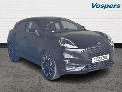 Black Used 2022 Ford Puma ST-Line X SUV | £16,545 (Fair price)