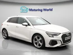 White Used 2022 Audi A3 Sportback S-Line Hatchback | £18,500 (Fair price)