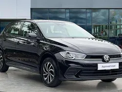 Black Used 2024 VW Polo Life Hatchback | £17,593 (Fair price)