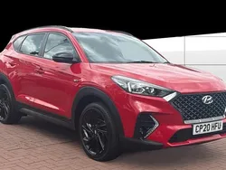 Red Used 2020 Hyundai Tucson N Line SUV | £13,927 (Fair price)