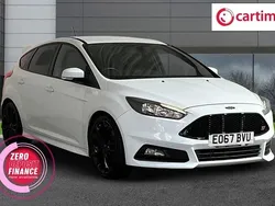 White Used 2017 Ford Focus ST Hatchback | £10,990 (Good price)