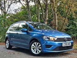 Blue Used 2015 VW Golf Sportsvan SE MPV | £7,495 (Good price)