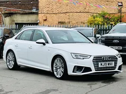 White Used 2019 Audi A4 S-Line Sedan | £15,879 (Good price)