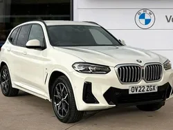 White Used 2022 BMW X3 M Sport SUV | £33,553 (Fair price)