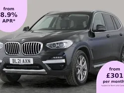 Black Used 2021 BMW X3 xLine SUV | £21,702 (Super price)
