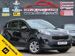 Black Used 2017 Kia Sportage 2 SUV | £8,095 (Good price)