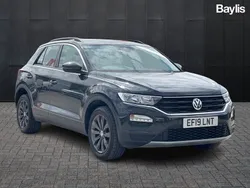 Grey Used 2019 VW T-Roc SE SUV | £13,995 (Fair price)