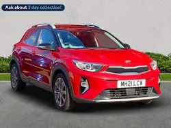 Red Used 2021 Kia Stonic 4 SUV | £12,967 (Fair price)