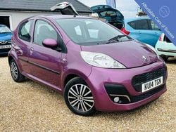 Purple Used 2014 Peugeot 107 Active Hatchback | £5,495 (A bit pricey)
