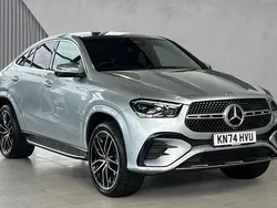 Hightech silver Used 2024 Mercedes GLE450 AMG AMG Line Premium Plus Coupe | £67,980 (Good price)