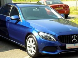 Blue Used 2018 Mercedes C220 Sedan | £11,690 (Super price)