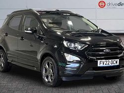 Black Used 2022 Ford Ecosport ST-Line SUV | £11,420 (Good price)