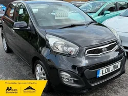 Black Used 2011 Kia Picanto 2 Hatchback | £2,999 (Fair price)