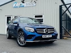 Blue Used 2017 Mercedes GLC350 AMG line Estate | £21,995 (Good price)