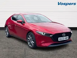 Red Used 2020 Mazda 3 Inclusive Hatchback | £12,500 (Fair price)