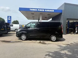 Black Used 2019 Ford Transit Custom Limited | £10,829 (A bit pricey)
