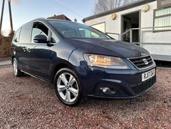 Blue Used 2017 Seat Alhambra SE MPV | £10,950 (Good price)