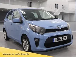 Blue Used 2017 Kia Picanto 2 Hatchback | £6,250 (Fair price)