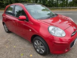 Red Used 2012 Nissan Micra Hatchback | £3,495 (Fair price)