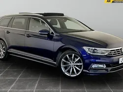 Blue Used 2019 VW Passat R-line Estate | £13,795 (Fair price)