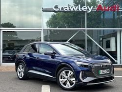 Blue Used 2023 Audi Q4 e-tron S-Line SUV | £29,650 (Good price)
