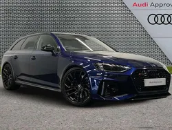 Blue Used 2023 Audi RS4 Design Estate | £62,495 (Fair price)