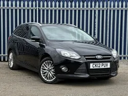 Black Used 2012 Ford Focus Zetec Estate | £4,195 (Good price)
