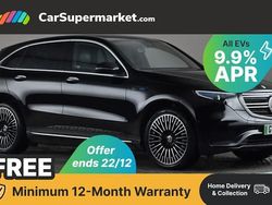 Black Used 2022 Mercedes EQC400 AMG Line Premium SUV | £24,197 (Fair price)