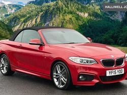 Red Used 2015 BMW 228 M Sport Cabriolet | £13,495