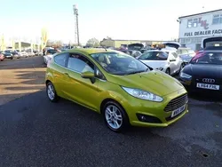 Yellow Used 2015 Ford Fiesta Zetec Hatchback | £3,995