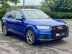 Blue Used 2017 Audi Q7 S-Line SUV | £20,995 (Fair price)