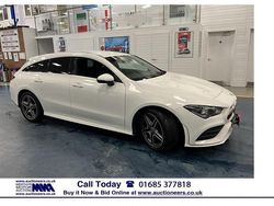 White Used 2022 Mercedes 220 AMG line Estate | £15,296 (Super price)