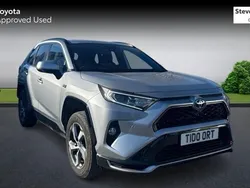 Silver Used 2021 Toyota RAV4 Hybrid SUV | £26,418 (A bit pricey)