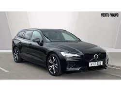 Black Used 2022 Volvo V60 R-Design Estate | £23,888 (A bit pricey)