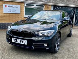 Black Used 2018 BMW 114 Sport Line Hatchback | £11,799