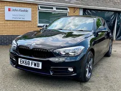 Black Used 2018 BMW 114 Sport Line Hatchback | £11,499