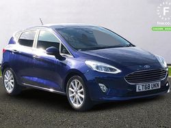 Blue Used 2018 Ford Fiesta Titanium Hatchback | £11,599 (Fair price)