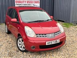 Red Used 2007 Nissan Note Acenta MPV | £1,490 (Fair price)