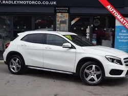 White Used 2016 Mercedes GLA220 AMG line SUV | £11,800 (Fair price)