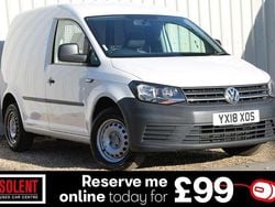 White Used 2018 VW Caddy Startline MPV | £10,500