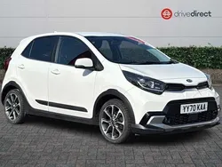 White Used 2020 Kia Picanto X-Line Hatchback | £9,477 (Fair price)