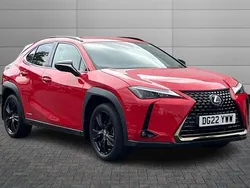 Fuji red Used 2022 Lexus UX 250h SUV | £22,450 (Fair price)