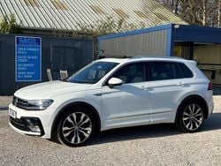 White Used 2017 VW Tiguan R-line SUV | £18,495 (Good price)