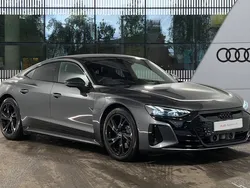 Grey Used 2023 Audi e-tron GT quattro Black Edition Sedan | £46,790 (Fair price)