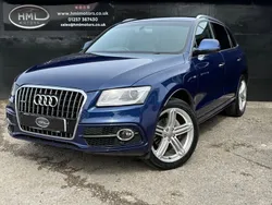 Blue Used 2015 Audi Q5 S-line plus SUV | £12,995 (Fair price)