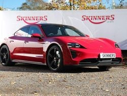 Red Used 2021 Porsche Taycan Sedan | £46,995